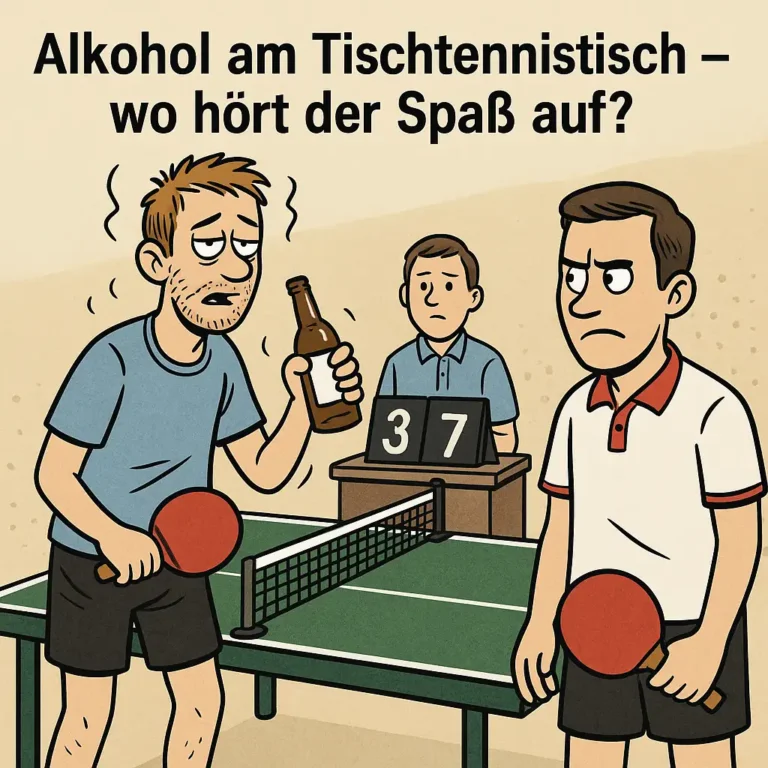 Alkohol im Tischtennis